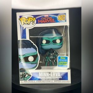 Funko Pop! Vinyl: Marvel: Minn-Erva (GameStop) #487